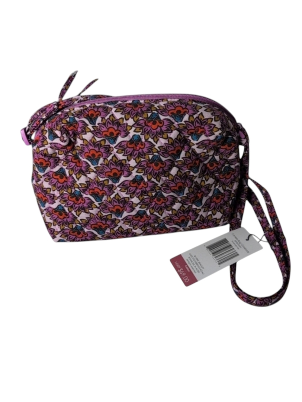 Vera Bradley Outlet Camera Bag Crossbody in Scaevola Fan